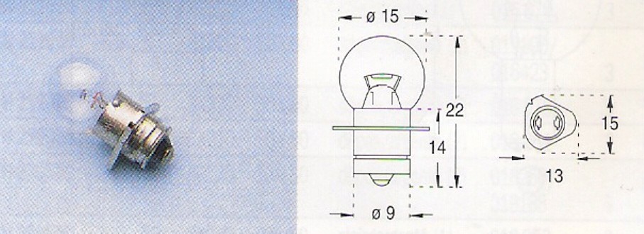 Microskop Zeiss  LT 300799  6V  5W  15x22mm