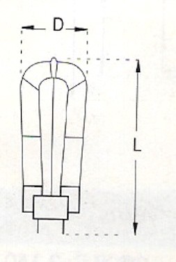 Orbitec  H 61391  FHB   G6,35/GX6,35  225V  1000W  3400kel.  22x64mm  15hod.